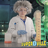 SuperDville - Professor Boom and the Dyslexic Brain